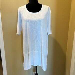 J. Jill White 3/4 Sleeve Boxy Tunic